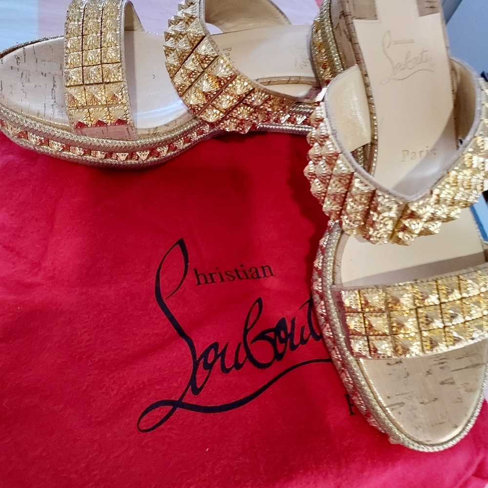 Christian Louboutin wedge